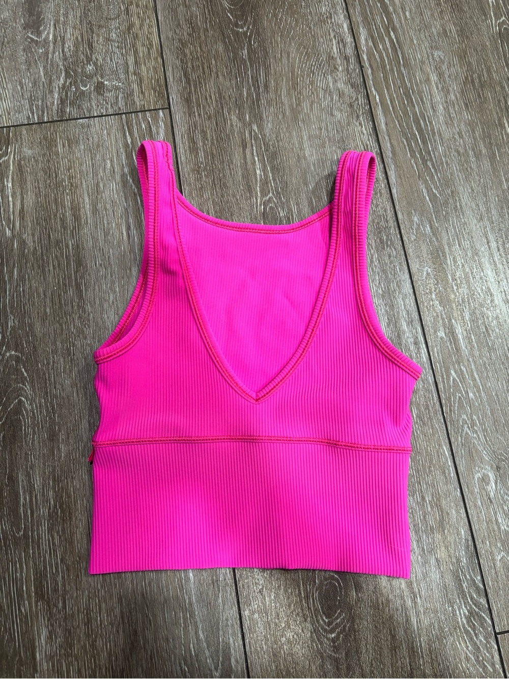 Lululemon power pivot tank top sonic pink
